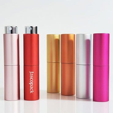 Aluminum perfume atomizer