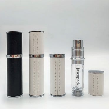 Leather perfume atomizer