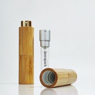 Bamboo perfume atomizer