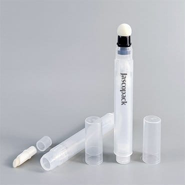 Plastic cosmetic pen
