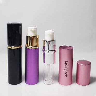 Aluminum lotion bottle
