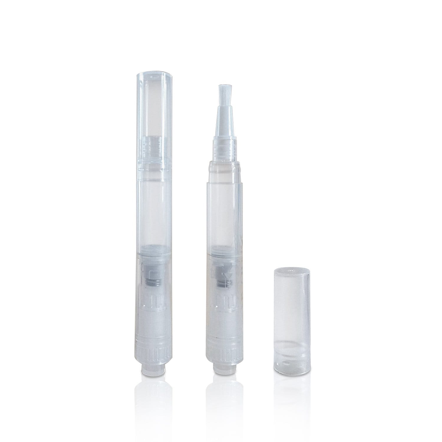 Transparent Plastic Click Pen