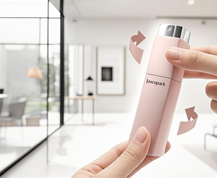 Open Structure of Square Perfume Bottle