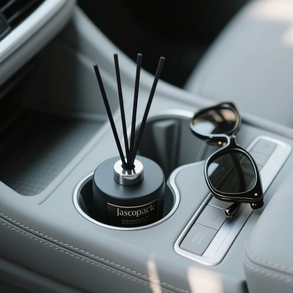 Car Aroma Black Perfume Bottle