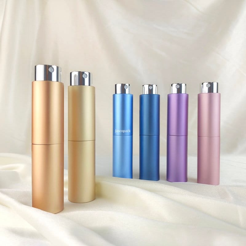 Twist Metal Perfume Bottle