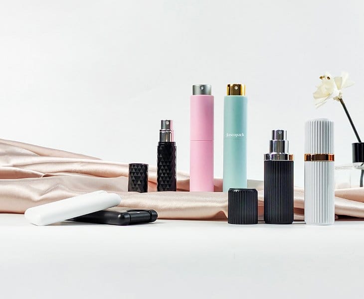 Black Perfume Bottle Components