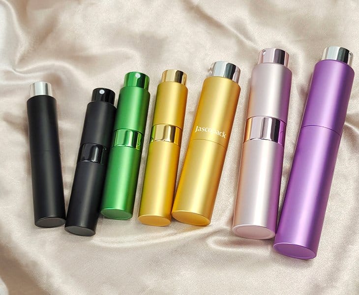 Colorful Perfume Bottle Colors