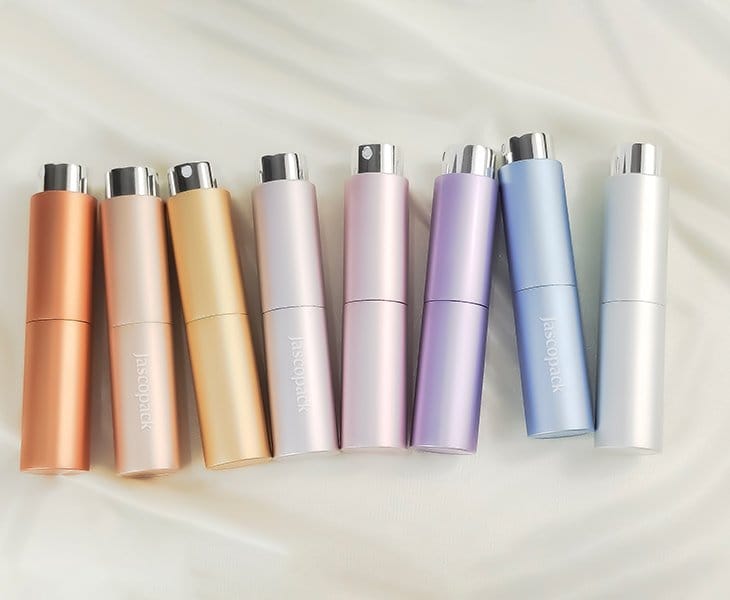 Customized Plastic Perfume Bottles Colors