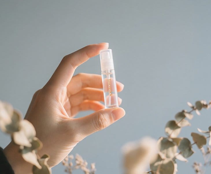Minimalist Perfume Bottles Structure
