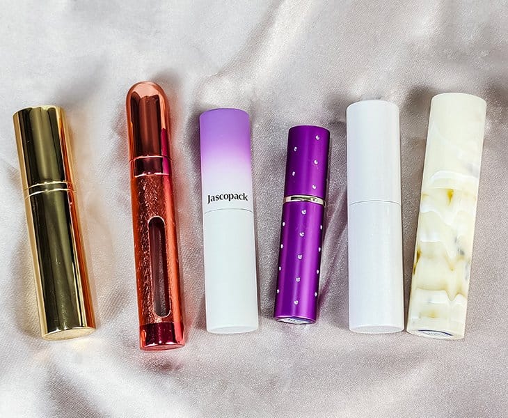 Unique Perfume Bottle Surface Treatment