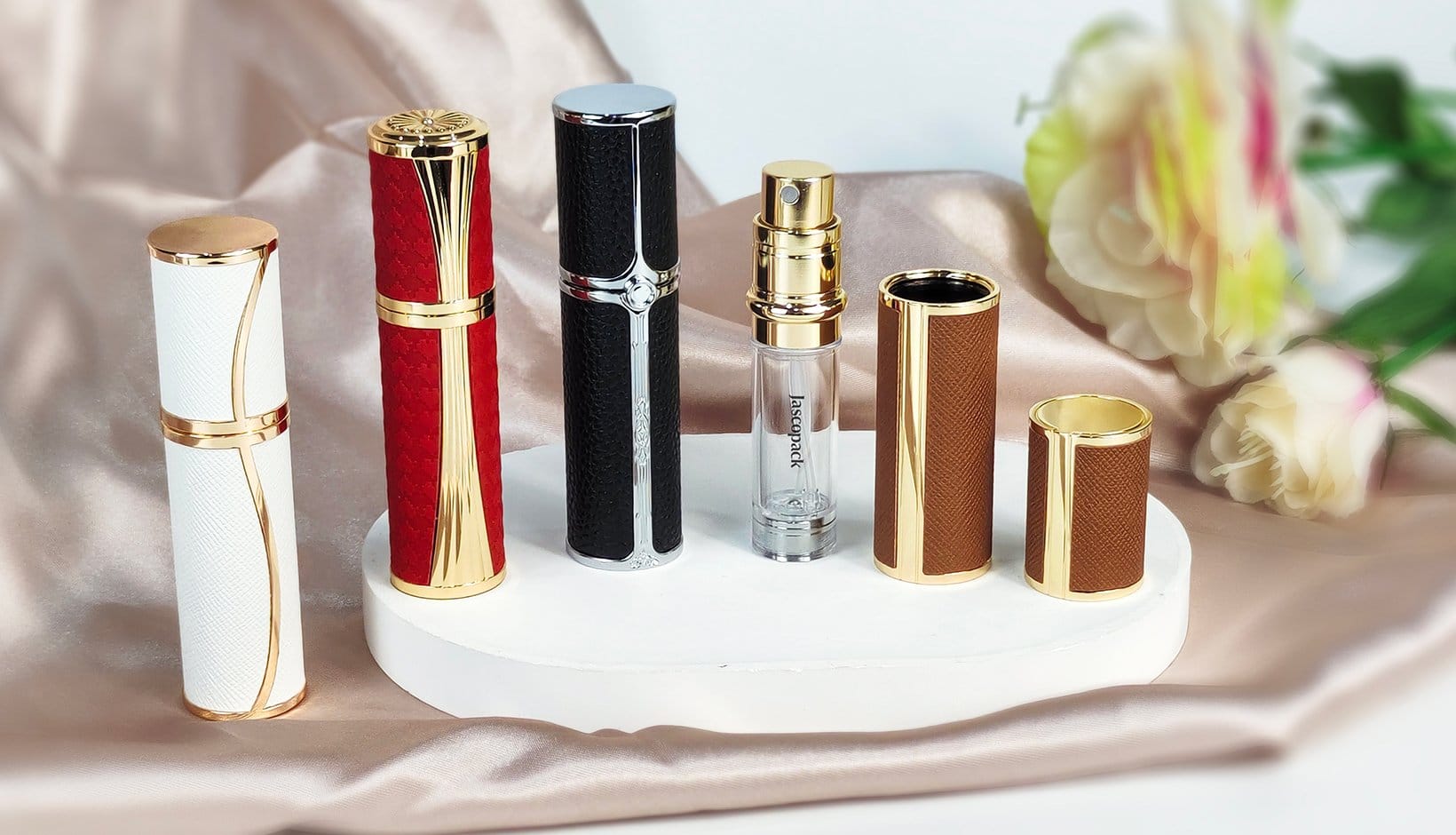 Why are Jascopack 's luxury perfume bottles more popular with customers
