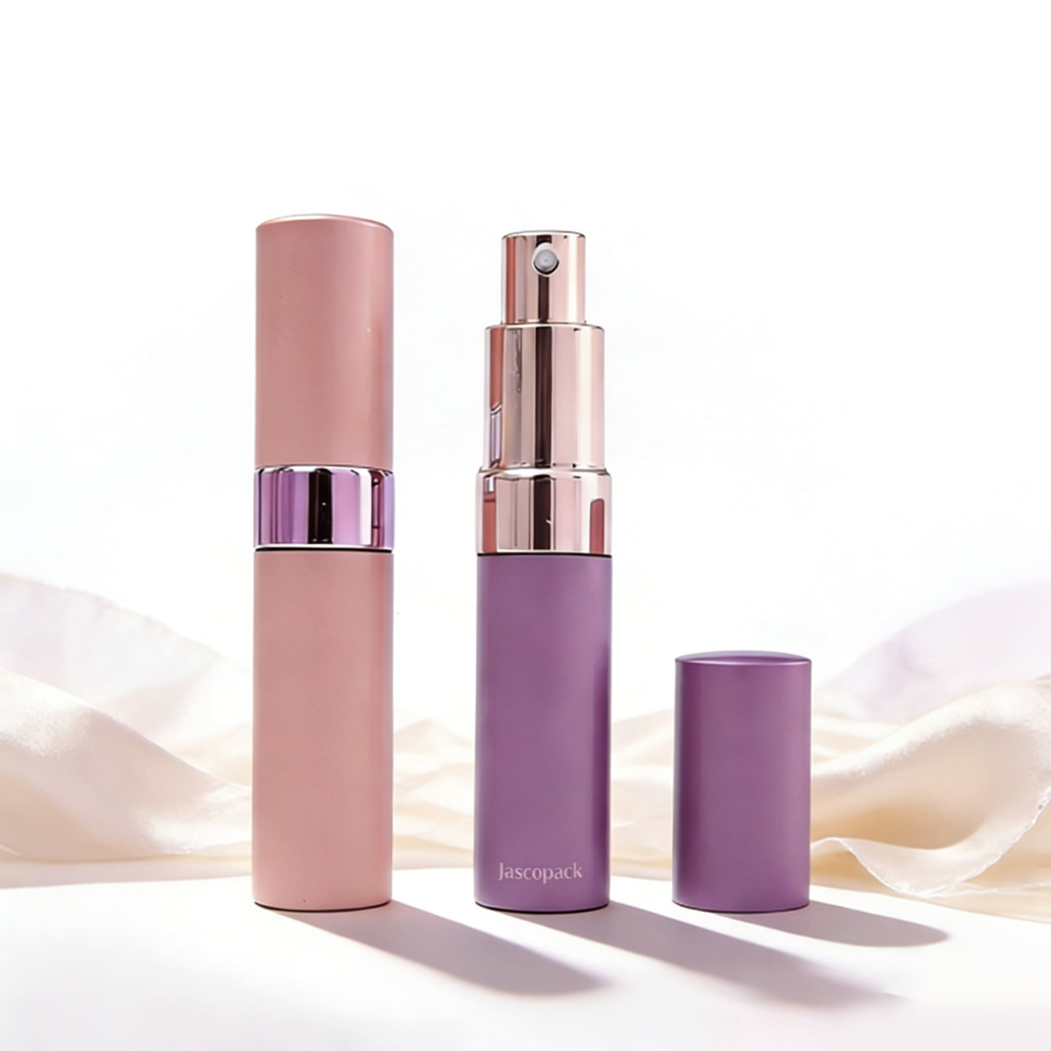 Pink and Purple Perfume Bottle