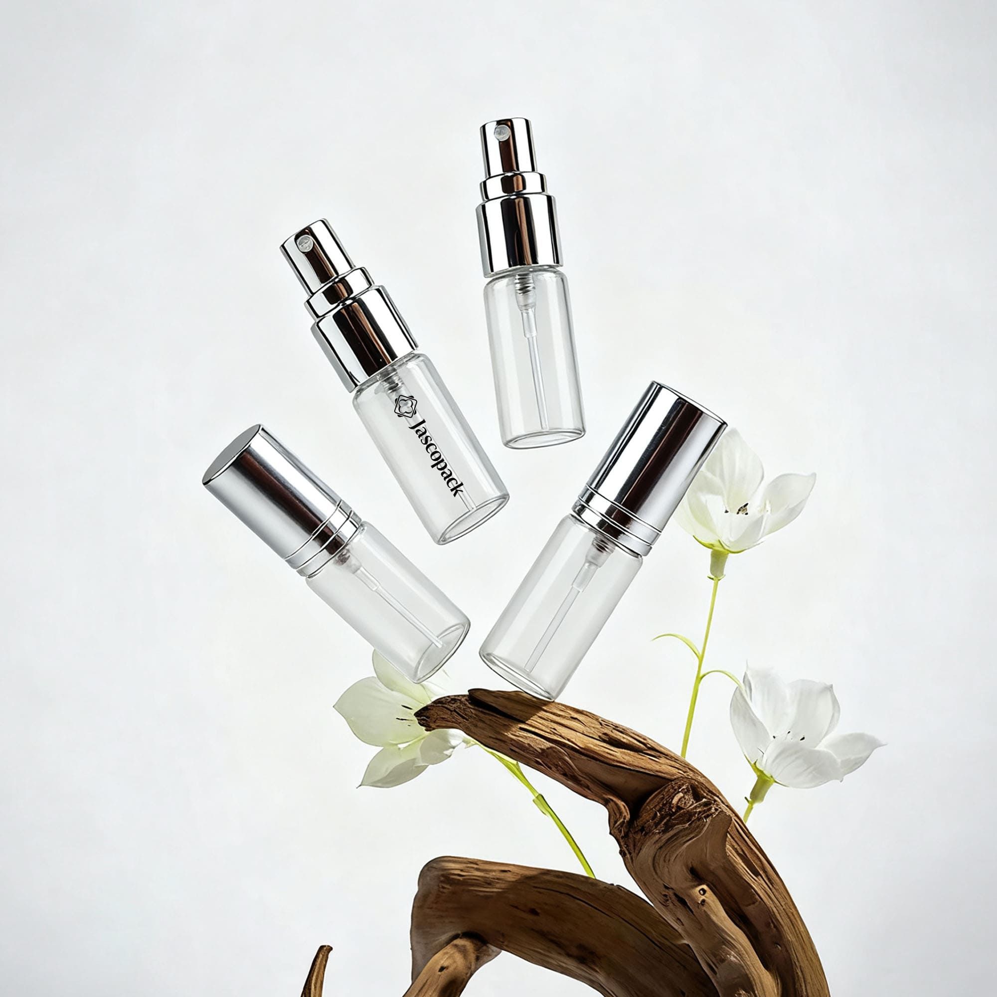 leak proof 3ml mini glass perfume atomizer