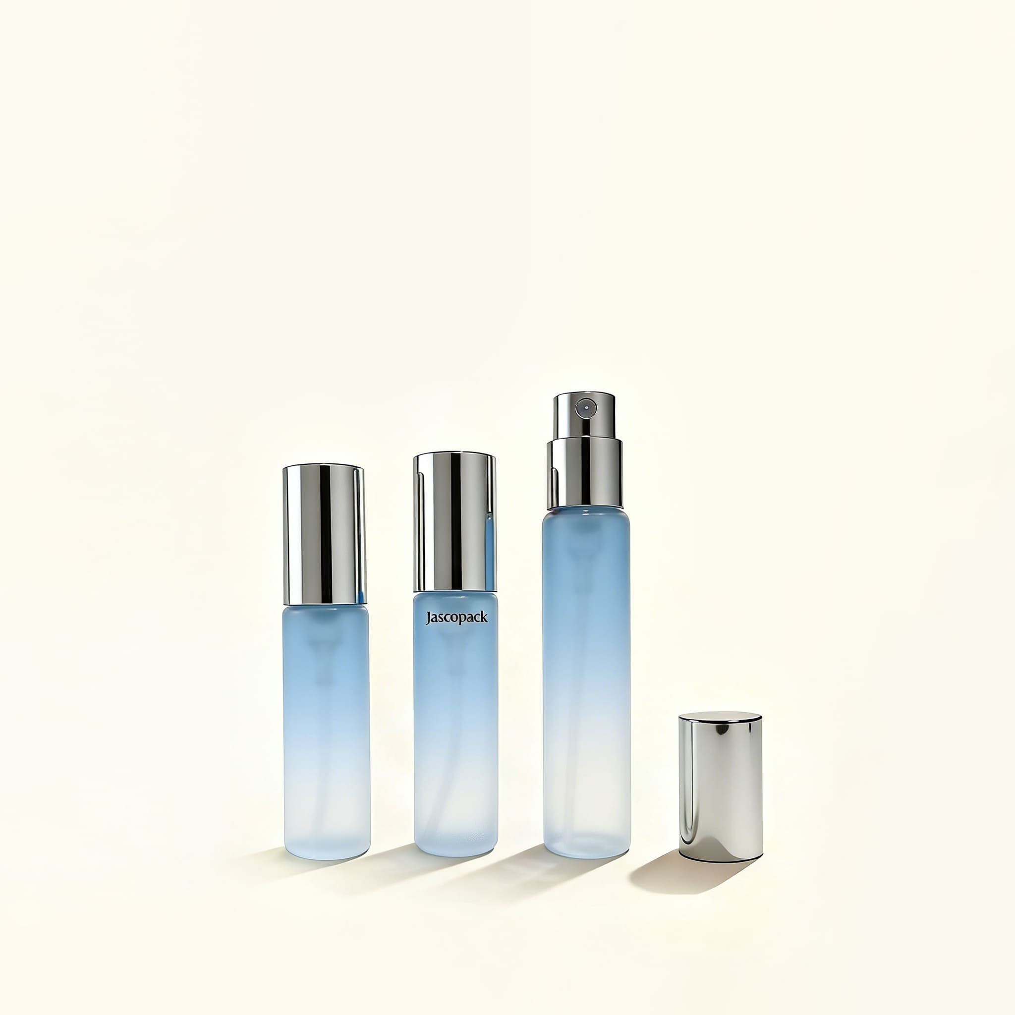 Small blue perfume bottle