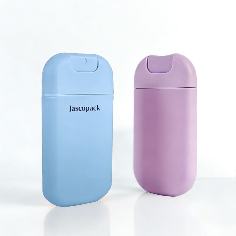 Card-Shaped Blue Perfume Bottle