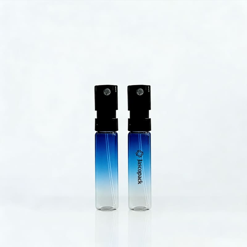 Blue Glass Scent Bottle