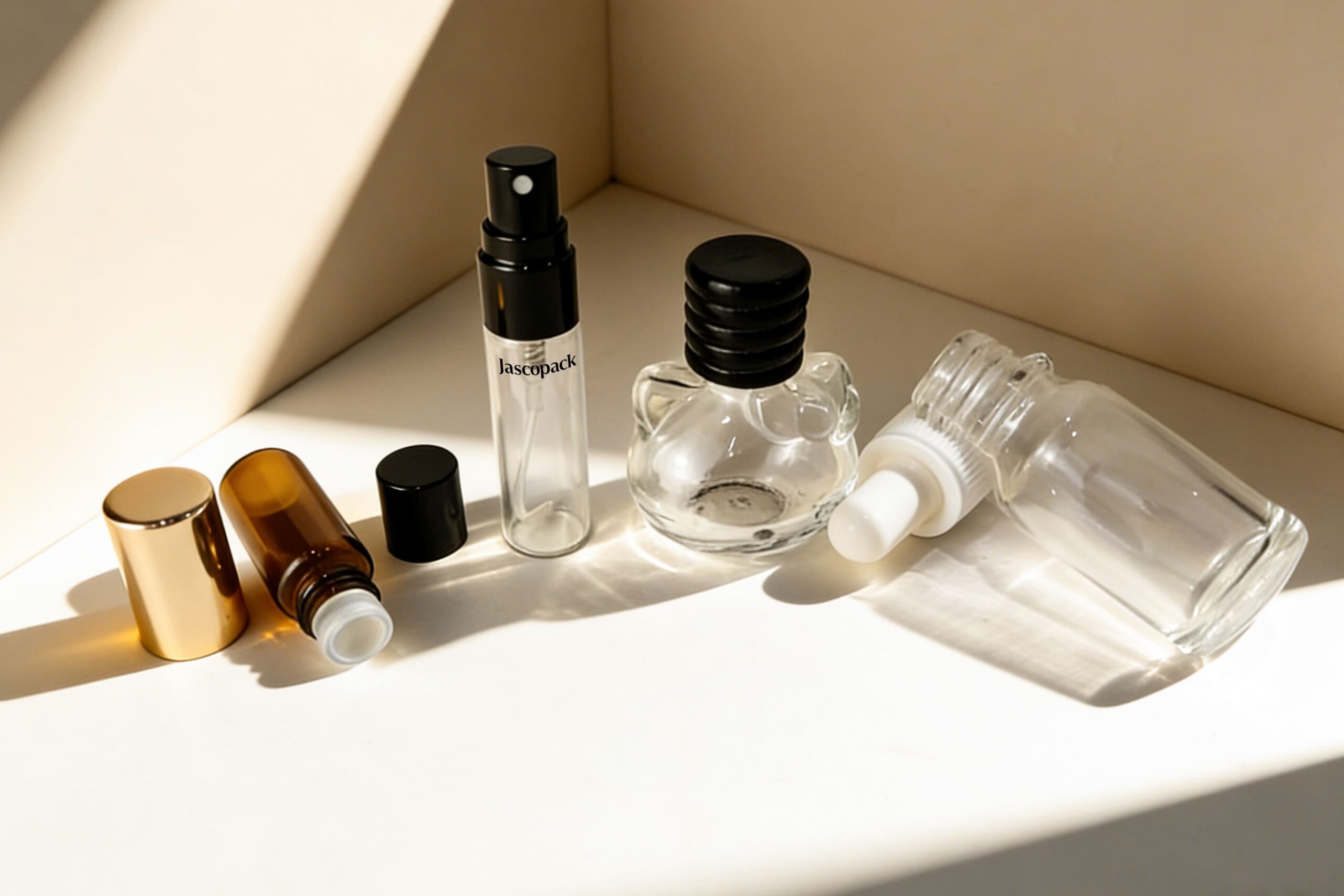 Choosing the Shape of a Glass Perfume Bottle