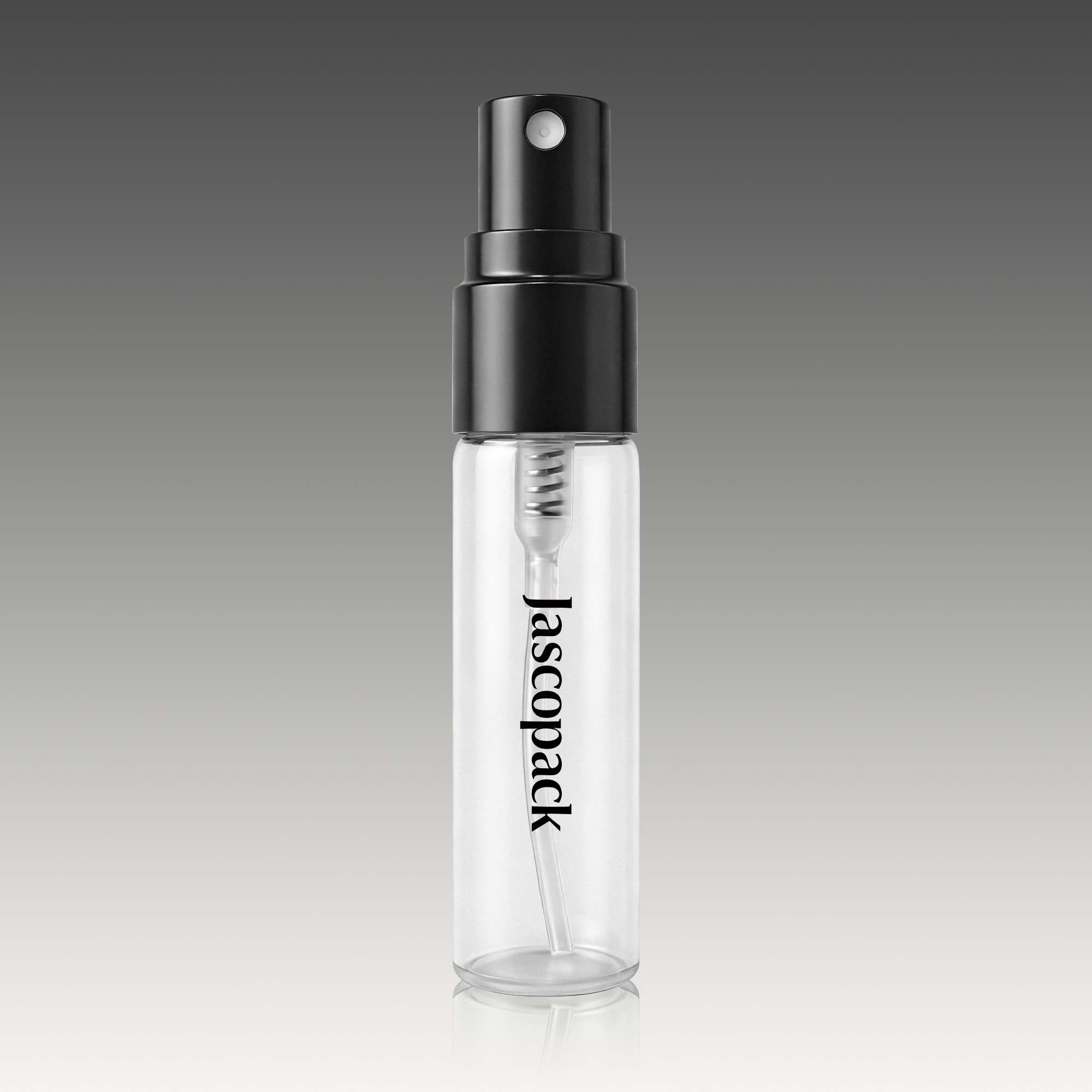 Silkscreen Printing Glass Perfume Bottle