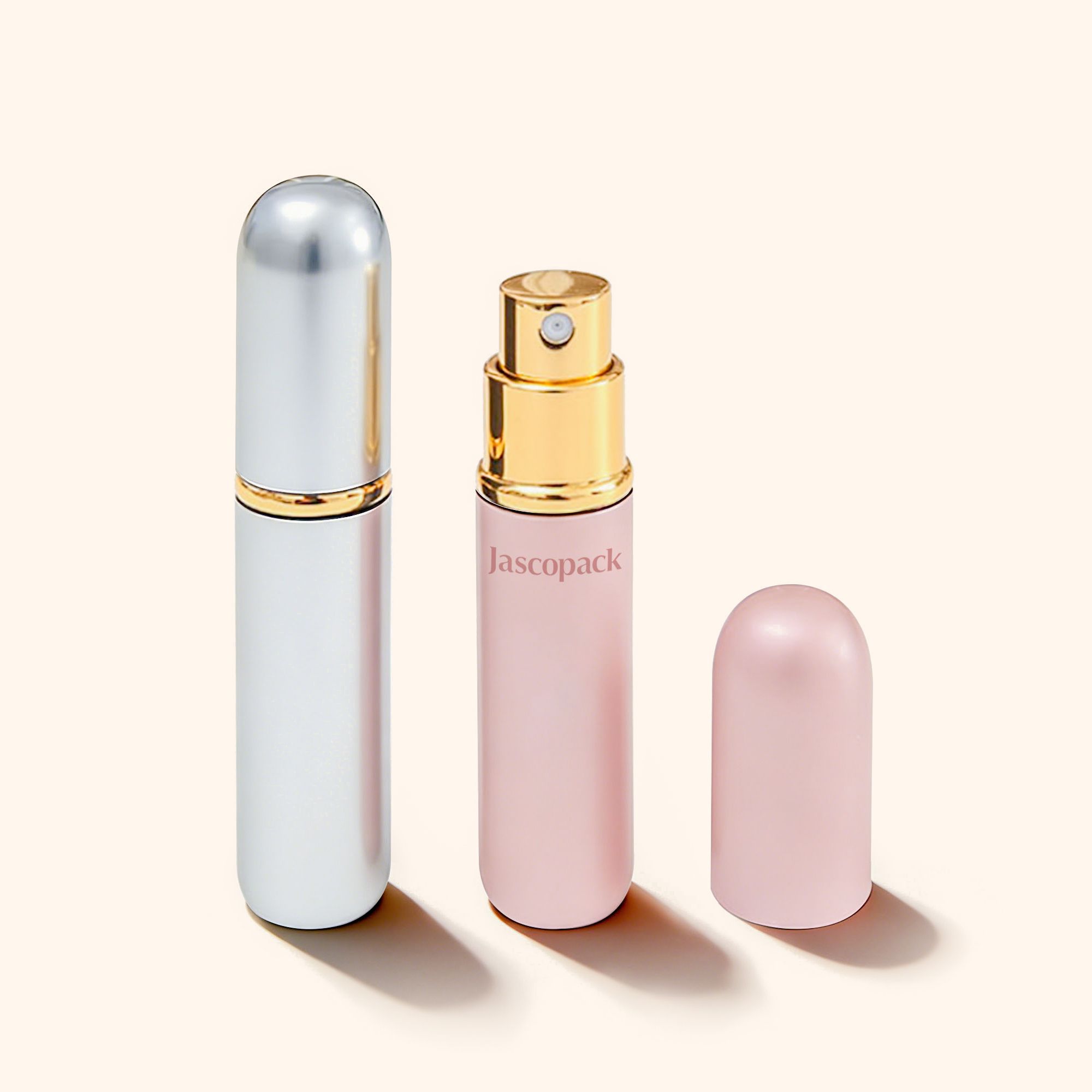 Refillable 0.17 oz Perfume Bottle Crimped and Snap-on Spray (1)