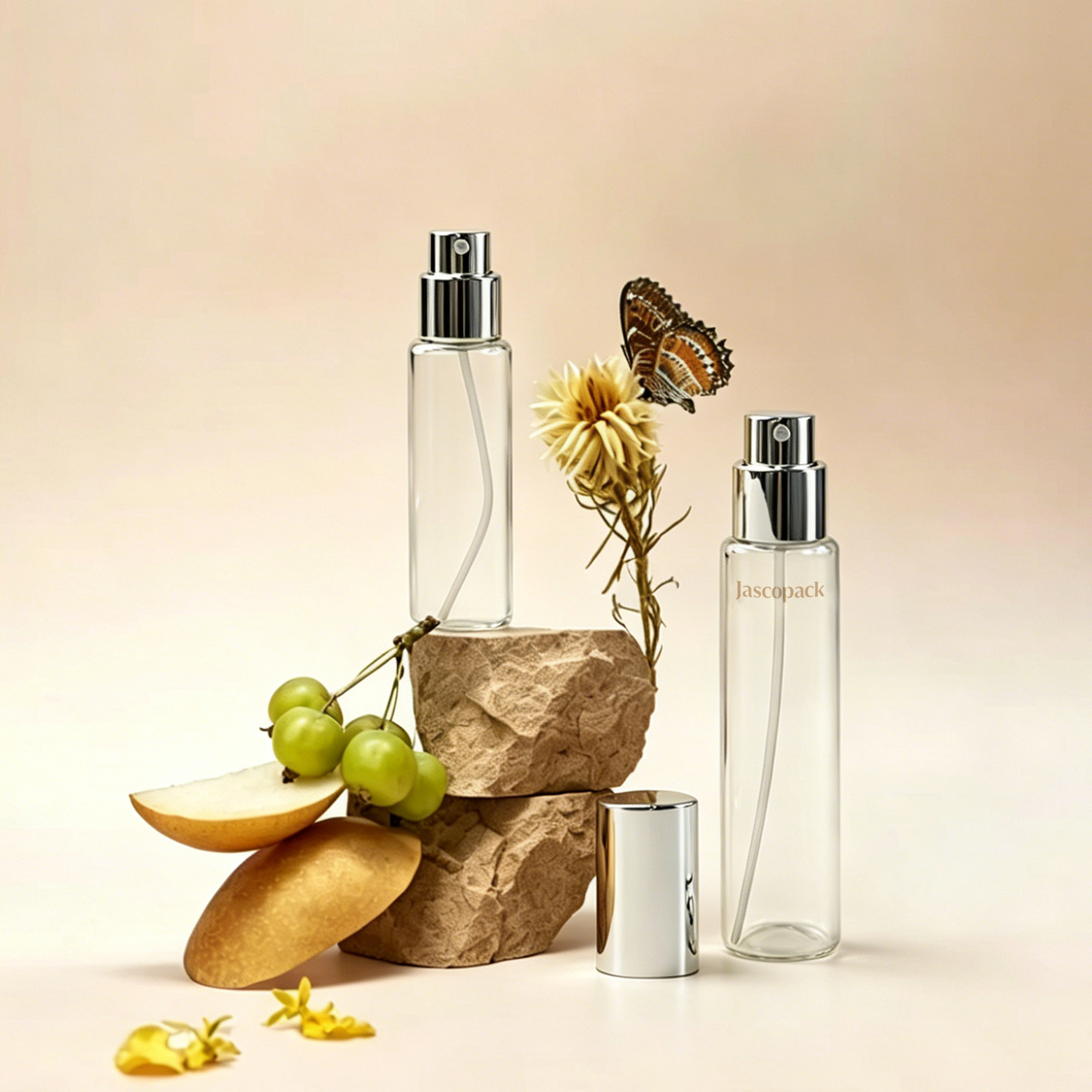 Crimped perfume atomizer